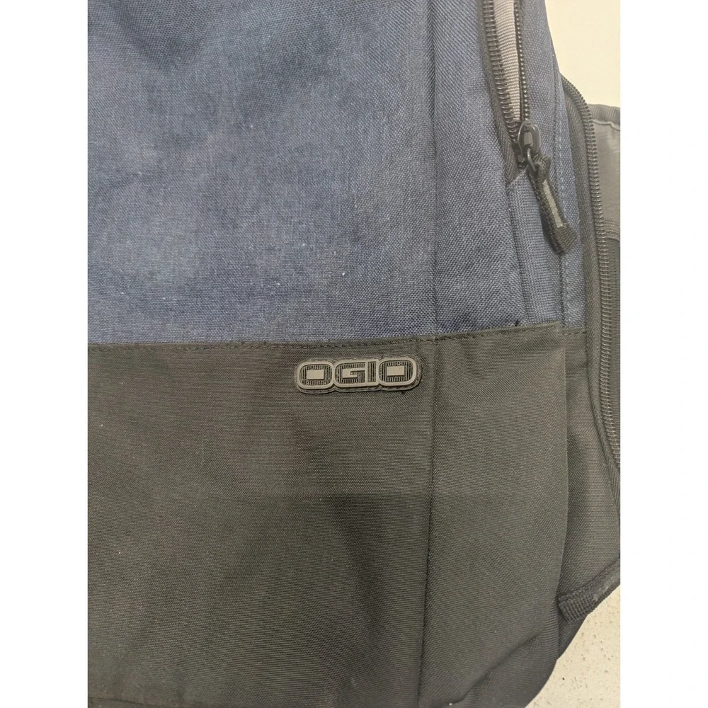 OGIO backpack Commuter XL Gray Ergonomic Padded embroidered multi pockets
